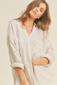 Kahlia Button Down SHirt