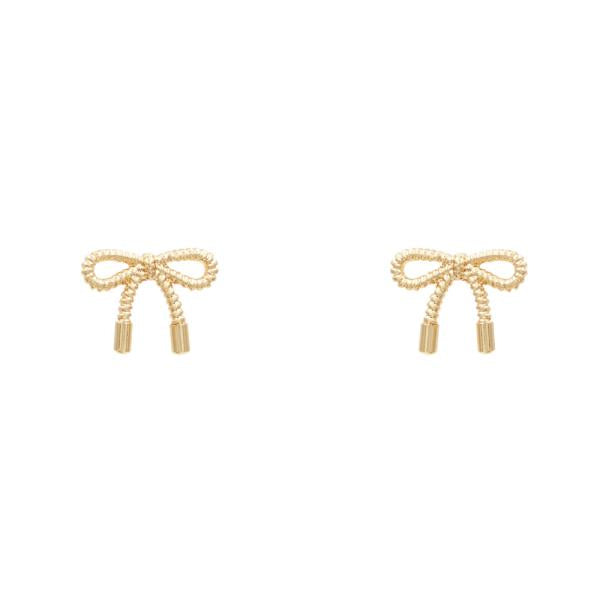 Bow Metal Earring