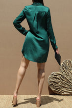 Load image into Gallery viewer, Esmeralda Sequin Shirt Dress