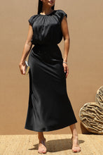 Load image into Gallery viewer, Doria Satin Midi Dress