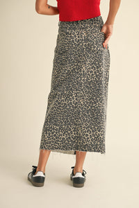 Marine Leopard Skirt