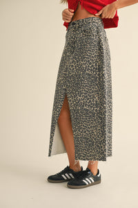 Marine Leopard Skirt