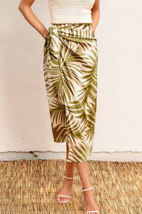 Tropical Adventures Wrap Skirt