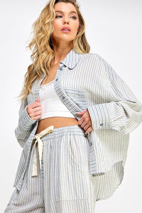 Delaney Button Up Top