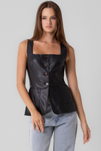 Load image into Gallery viewer, Tatiana Faux Vest