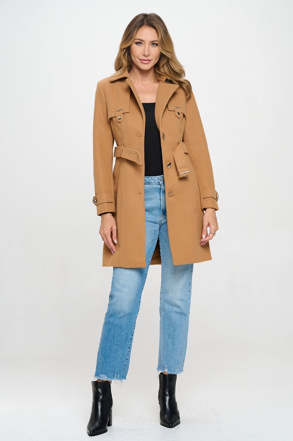 Jenika Vegan Wool Coat