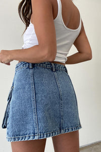 Darci Denim Mini Skirt