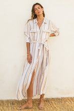 Load image into Gallery viewer, Jemma Linen Shirt Dress