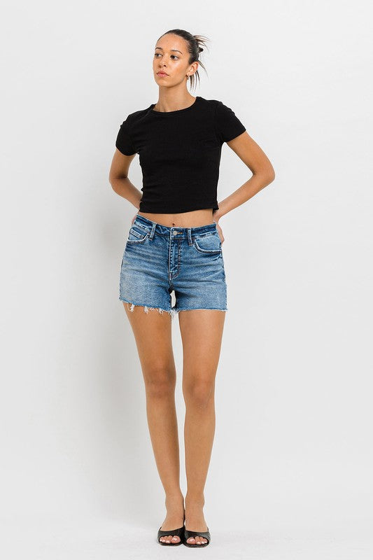 Stay Ready Denim Shorts