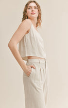Load image into Gallery viewer, Roadtrip Linen Tank By Sadie &amp; Sage
