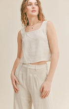 Load image into Gallery viewer, Roadtrip Linen Tank By Sadie &amp; Sage