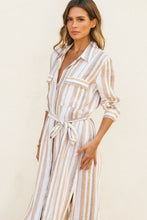 Load image into Gallery viewer, Jemma Linen Shirt Dress