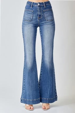 Judy High Rise Flare Jeans