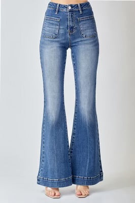 Judy High Rise Flare Jeans