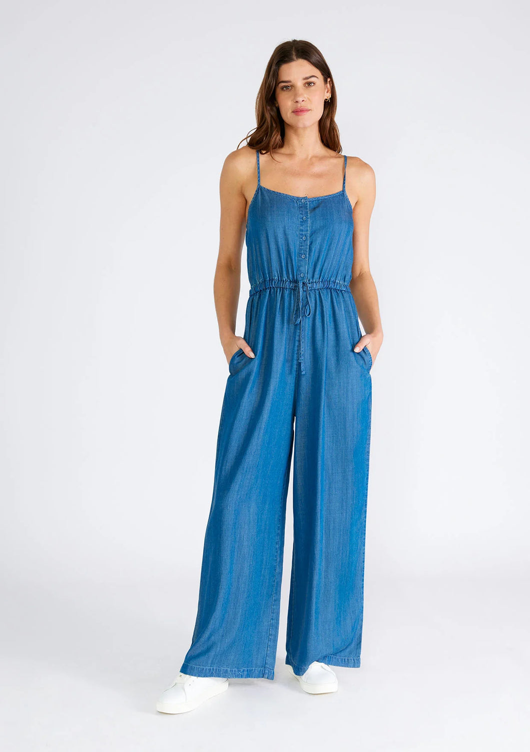 Sunday Stroll Tencel Jumpsuit