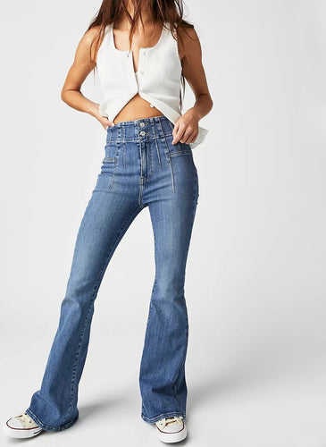 Jayde Flare Jeans By Free People