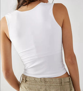 Clean Lines Muscle Cami By Free People