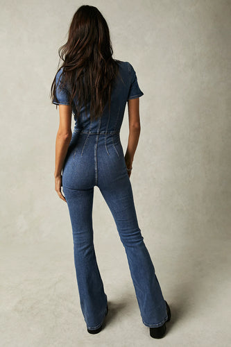 We The Free Jayde Flare Jumpsuit By Free People