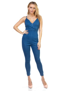 Bali Stretch Denim Jumpsuit
