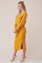Load image into Gallery viewer, Ally Off-Shoulder Midi Dress