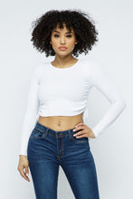 Load image into Gallery viewer, High Standards Crop Top (White)