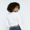 High Standards Crop Top (White)