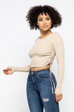 Load image into Gallery viewer, High Standards Crop Top (Stone)