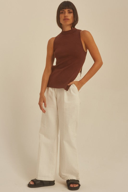 Giana Mock Neck Top
