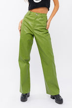 Load image into Gallery viewer, Lilly Wide Leg Leather Pants