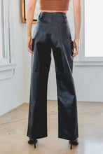 Load image into Gallery viewer, Lilly Wide Leg Leather Pants