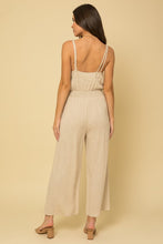 Load image into Gallery viewer, Krista Smocked Neck Jumpsuit