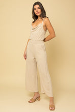 Load image into Gallery viewer, Krista Smocked Neck Jumpsuit