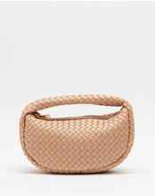 Load image into Gallery viewer, Maeve Woven Half Moon Top Handled Bag By Billini
