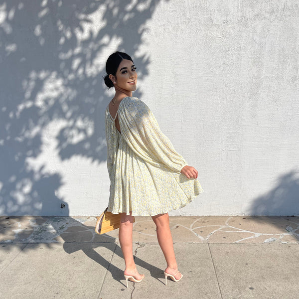 Charlotte Floral Mini Dress