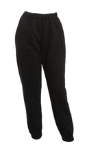 Load image into Gallery viewer, On The Run High Waisted Sweatpants (Black)