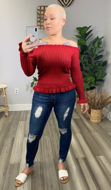 Shantel Off-Shoulder Sweater